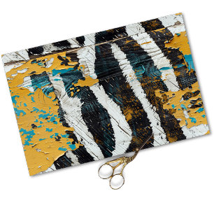 Papel De Seda Desenlace de madera rústico rústico-occidental de 