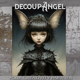 Papel De Seda Desenlace de Maiden de Mariposa Lunar