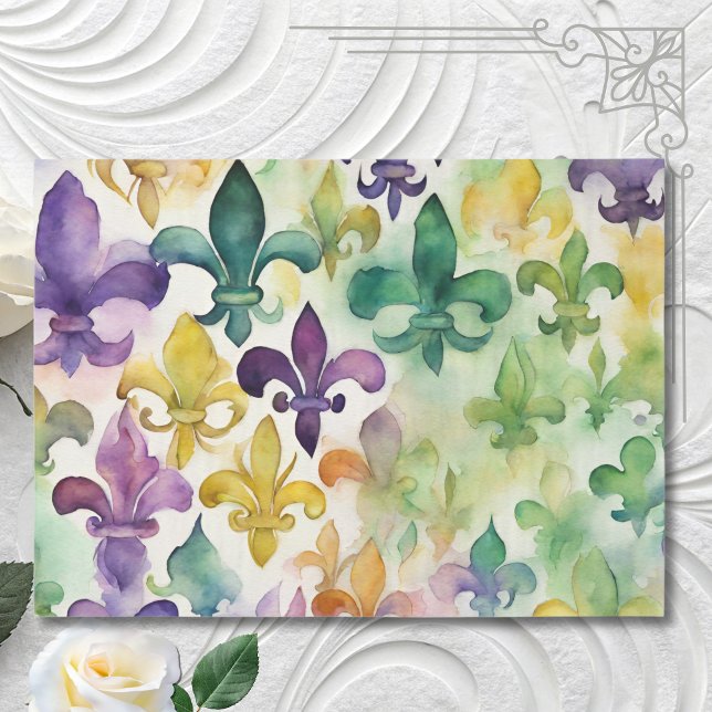 Papel De Seda Desenlace de Mardi Gras (Subido por el creador)