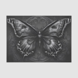 Papel De Seda Desenlace de mariposa gótica oscura