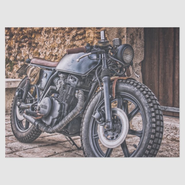 Papel De Seda Desenlace de motocicleta de Yamaha (Anverso)