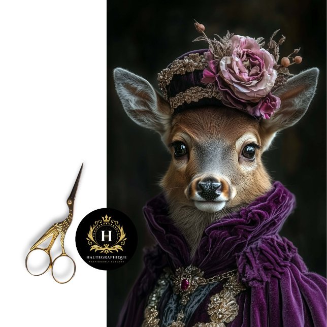 Papel De Seda Desenlace de retrato de ciervos victorianos (Subido por el creador)