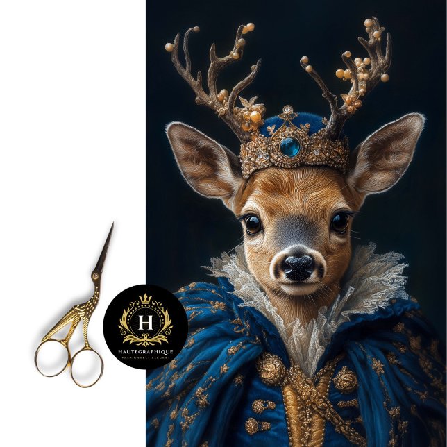 Papel De Seda Desenlace de retrato de ciervos victorianos (Subido por el creador)