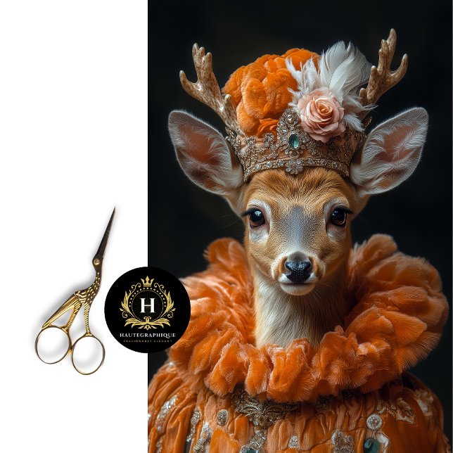 Papel De Seda Desenlace de retrato de ciervos victorianos (Subido por el creador)