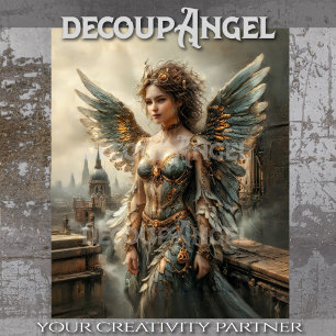 Papel De Seda Desenlace de Steampunk WingGuardian