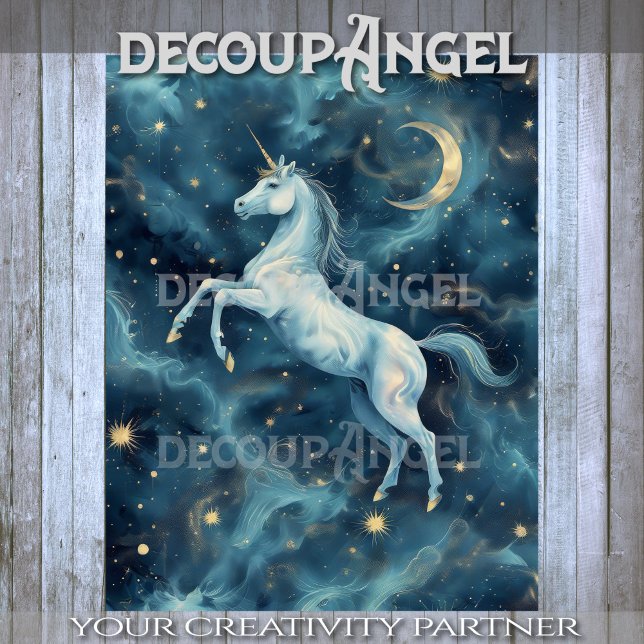 Papel De Seda Desenlace de unicornio celeste (Subido por el creador)