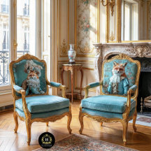 Desenlace de Vintage Floral King Louis Fox