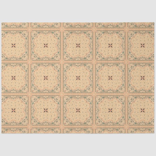 Papel De Seda Desenlace de Western Gold Bandana (Anverso)