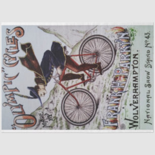 Papel De Seda Desenlace del ciclo olímpico Poster de Art Nouveau