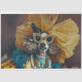 Papel De Seda Desenlace del gato real victoriano vintage