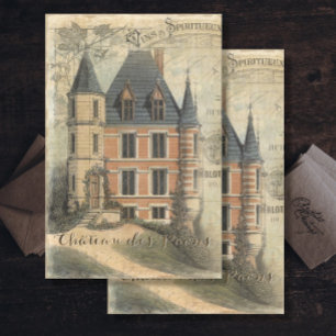 Papel De Seda Desenlace del guión de época del castillo francés