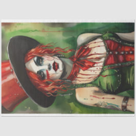 Papel De Seda Desenlace del líder del anillo del circo verde y r