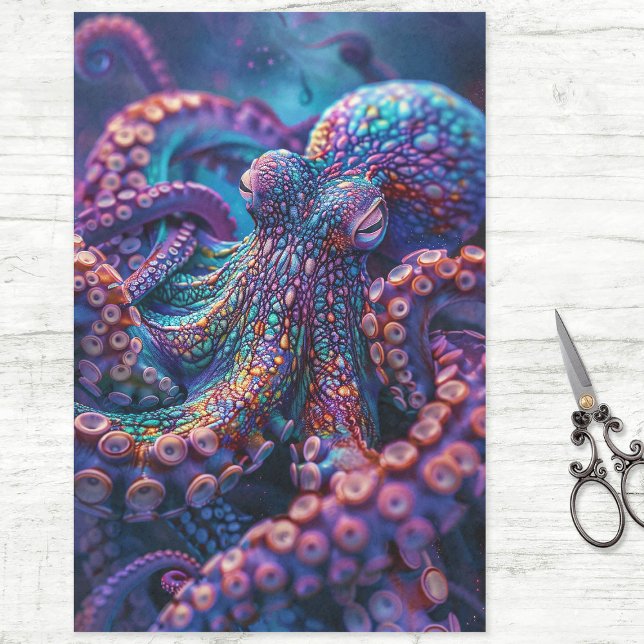 Papel De Seda Desenlace del pulpo psicodélico (Subido por el creador)