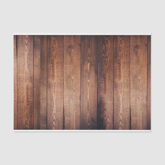 Papel De Seda Desenlace Faux Wood (Anverso)