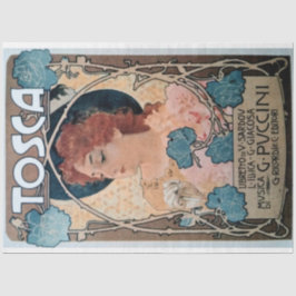 Papel De Seda Desenlace femenino 29 Poster Art Nouveau