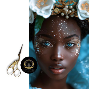 Papel De Seda Desenlace femenino africano vintage