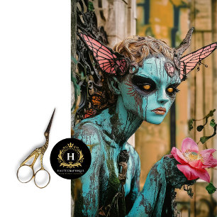 Papel De Seda Desenlace gótico único de París estilo gótico