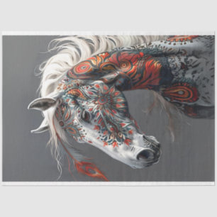 Papel De Seda Desenlace indio indio pintado