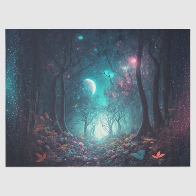 Papel De Seda Desenlace místico de los bosques (Anverso)