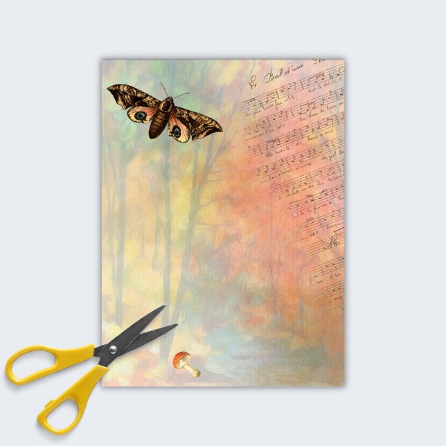 Papel De Seda Desenlace natural del otoño del bosque ruso (Subido por el creador)