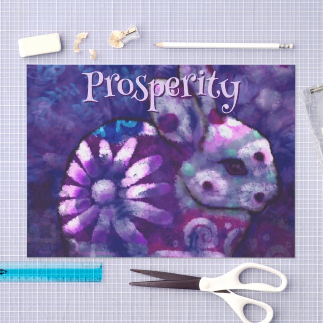 Papel De Seda Desenlace personalizado de Conejo de Conejo de Con (Artesanía)