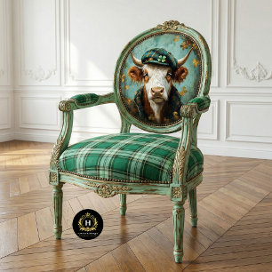 Papel De Seda Desenlace rústico de Boho Farmhouse de la vaca Hig