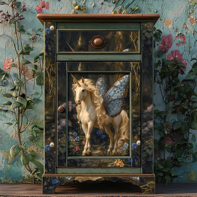 Papel De Seda Desenlace unitario de unicornio alado de mariposa  (Subido por el creador)