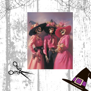 Papel De Seda Desenmascarar a las hermanas esqueléticas en los s