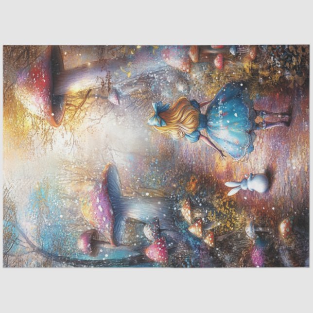 Papel De Seda Desenmascarar las aventuras extravagantes de IA (Anverso)