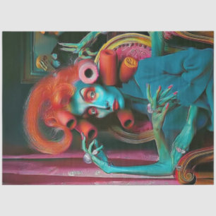 Papel De Seda Desenmascarar persona destacada exagerada capricho