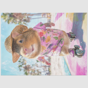 Papel De Seda Desenvolvimiento de la patinaje sobre hielo blanco