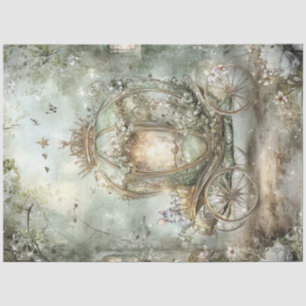 Papel De Seda Desenvolvimiento de Whimsical Fantasy Ornate Carri