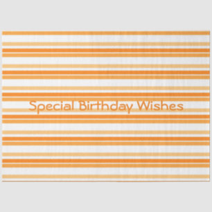 Papel De Seda Deseos especiales de cumpleaños