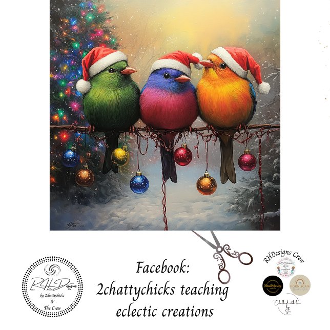 Papel De Seda Desfigurar Navidades Aves En Una Cabina (Subido por el creador)