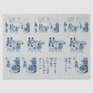 Papel De Seda Desfile del Emperador Japonés 1626 Decoupage