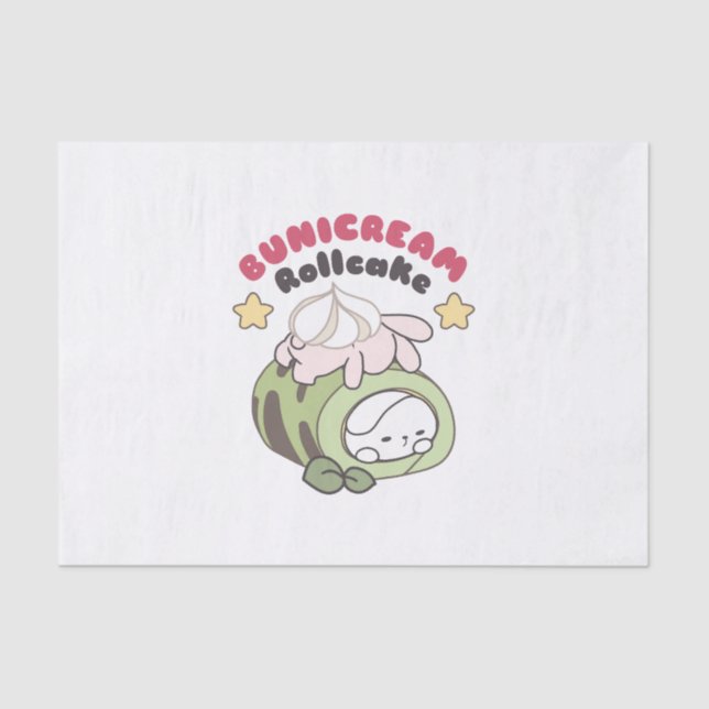 Papel De Seda Deslizar en dulzura Bunicream Rollakes Delight (Anverso)