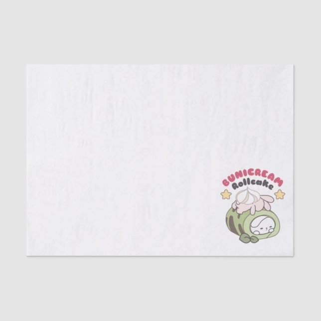 Papel De Seda Deslizar en dulzura Bunicream Rollakes Delight (Anverso)