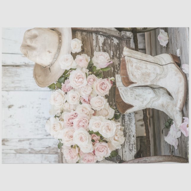 Papel De Seda Desmenuzar el botín de vaca ruso Gorra occidental  (Anverso)