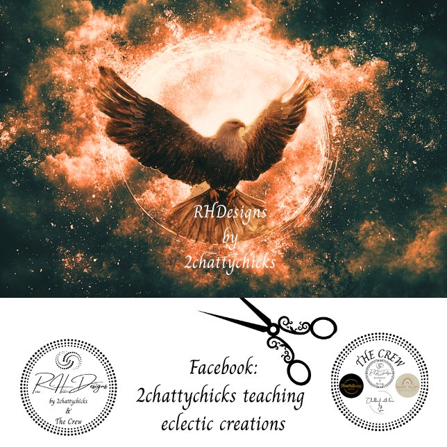 Papel De Seda Desmoronación Atmósfera Cósmica Alas Águilas Se Ex (Subido por el creador)