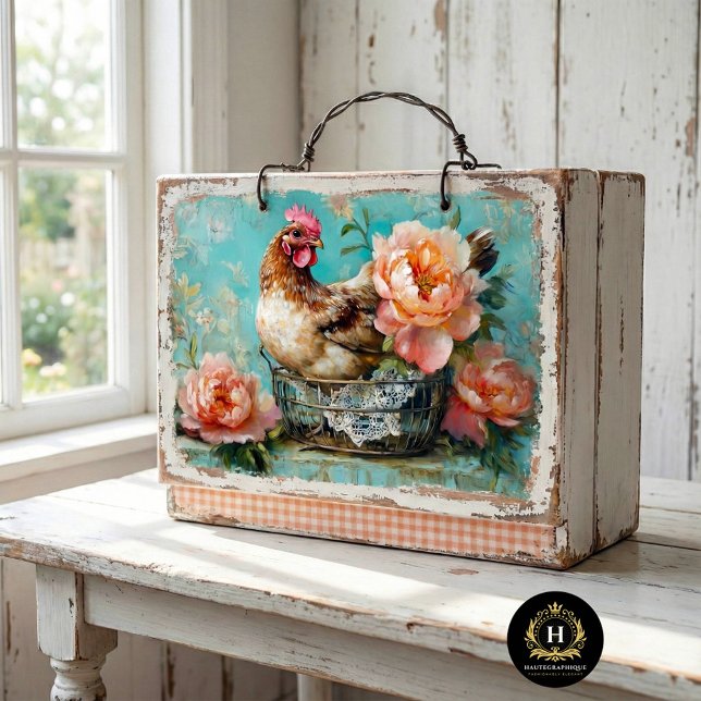 Papel De Seda Desnuda de la cesta de alambre de pollo de estilo  (Subido por el creador)