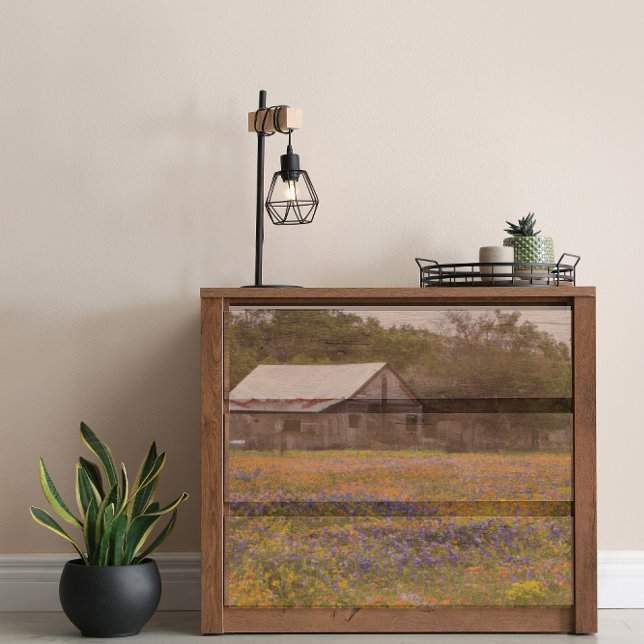 Papel De Seda Desnuda de los Bluebonnets de Barn Texas (Subido por el creador)