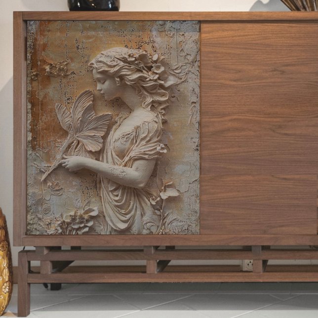 Papel De Seda Desnuda de mujer con frentes de hierro (Subido por el creador)