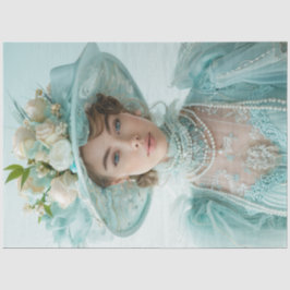 Papel De Seda Desnudar a la dama de la moda de la era francesa