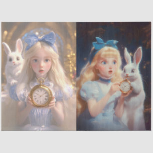 Papel De Seda Desnudar a los singulares Chicas rubios Conejos y