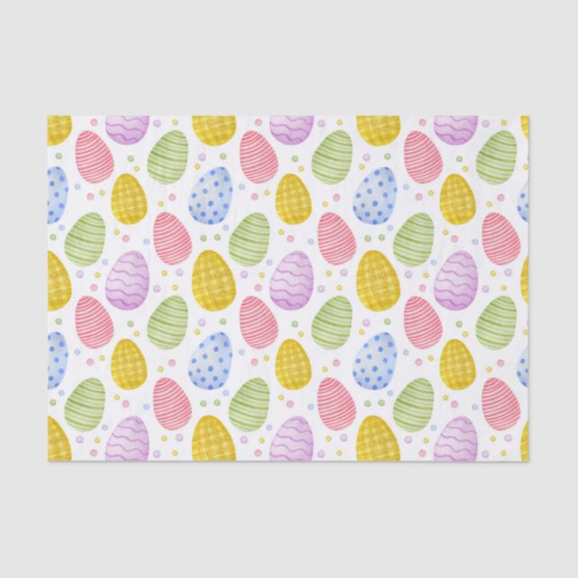 Papel De Seda Desnudar Huevos de Pascua (Anverso)