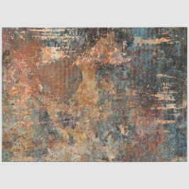 Papel De Seda Desnudar Resumen Naranja de óxido Marrón Bronce