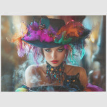 Desnudar Whimsical Magístico Buen Tejido De Brujas