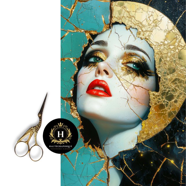 Papel De Seda Desnudo de la Reina del Oro Destrozado (Subido por el creador)