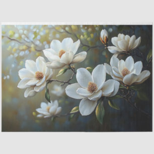 Papel De Seda Desnudo de Magnolias