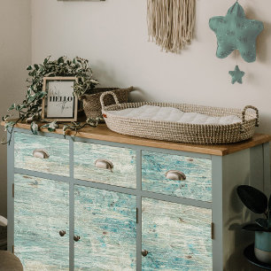 Papel De Seda Desnudos de crujido azul de los océanos de la made